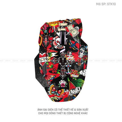 Skin Dán Chuột Asus Hình Sticker | STK10 Skin Dán Chuột Asus Hình Sticker | STK10