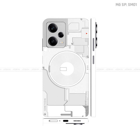 Dán Skin Xiaomi Redmi Note 12 Series Hình Something | SM01