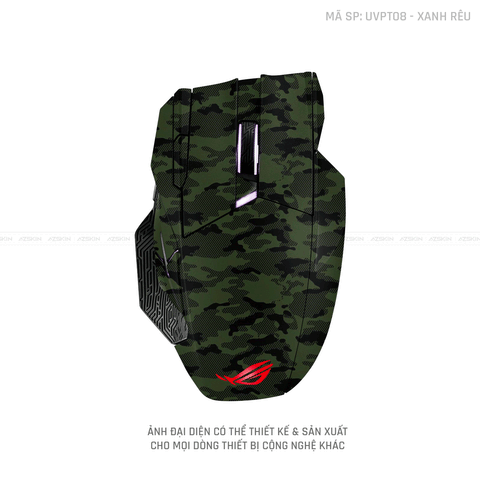 Skin Dán Chuột Asus Vân Nổi CAMO URBAN Xanh Rêu | UVPT08 Skin Dán Chuột Asus Vân Nổi CAMO URBAN Xanh Rêu | UVPT08