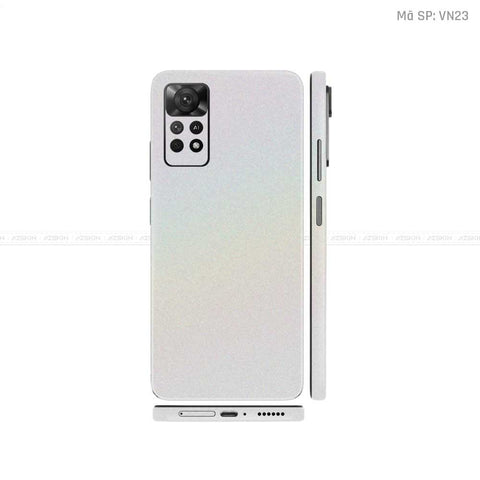 Dán Skin Xiaomi Redmi Note 11 Series Màu Trắng Chuyển Sắc Vinyl | VN23