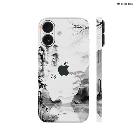 Dán Skin IPhone 17 Series Hình Thư Pháp | D_TH15 Dán Skin IPhone 17 Series Hình Thư Pháp | D_TH15
