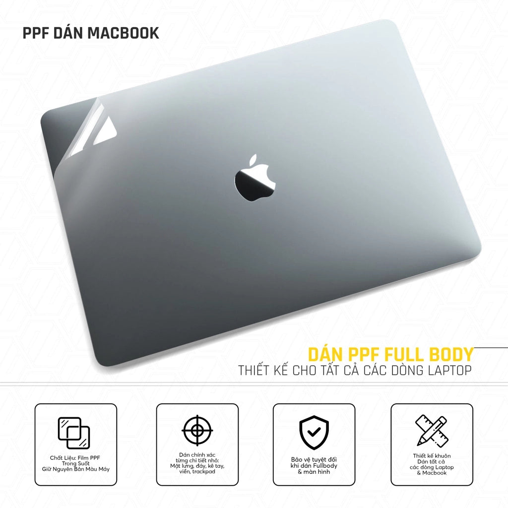 Dán PPF Macbook Air / Pro M1 M2