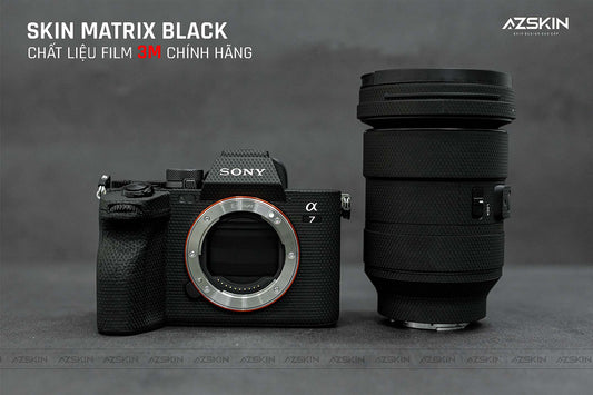 Sắc Đen Huyền Bí - Điểm Danh Top Mẫu Skin Máy Ảnh Tại AZSKIN