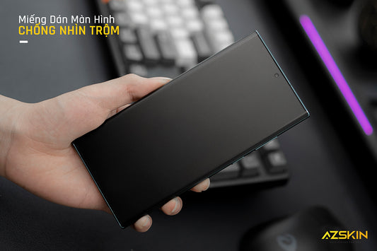 Miếng Dán Màn Hình Chống Nhìn Trộm Điện Thoại Là Gì? Có Nên Dán Hay Không?