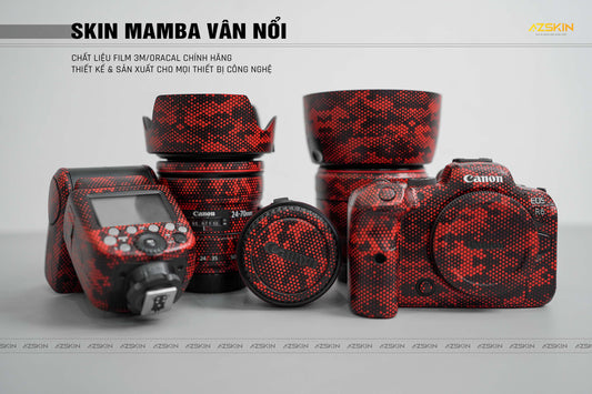 Bảng Giá Dán Skin Máy Ảnh / Ống Kính (Lens) Tại Đà Nẵng