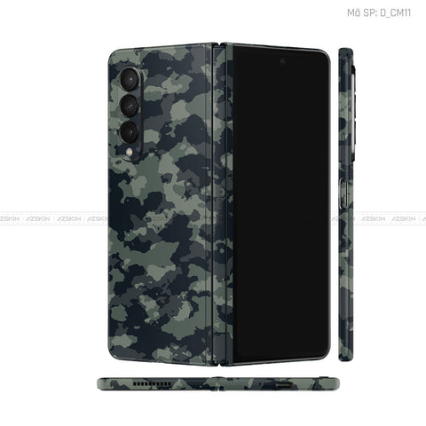 Dán Skin Galaxy Z Fold3 Hình Camo | D_CM11