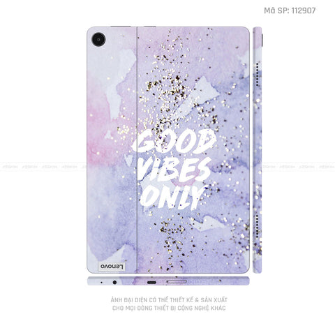 Dán Skin Máy Tính Bảng Lenovo Pad Series Hình Typography | 112907
