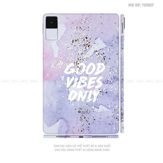 Dán Skin Máy Tính Bảng Xiaomi Mipad Hình TYPOGRAPHY | 112907