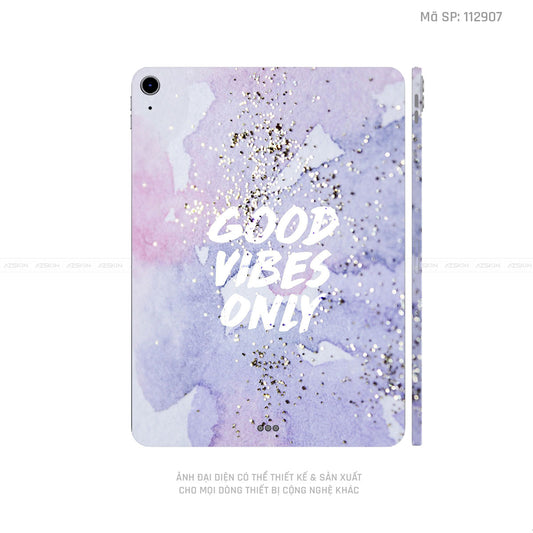 Dán Skin IPad Mini Series Hình Typography | 112907