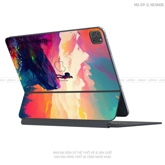 Dán Skin Magic Keyboard Hình Neon | D_NEON06