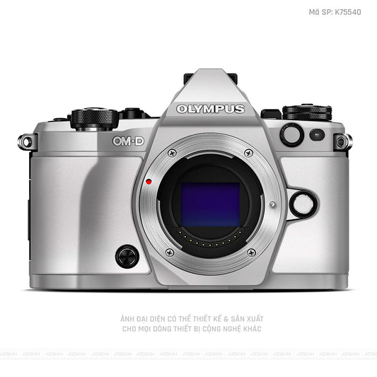 Dán Skin Máy Ảnh Olympus Đổi Màu K75540 - Trắng