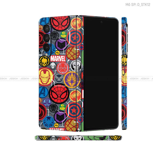 Dán Skin Galaxy Z Fold3 Hình Sticker | D_STK12