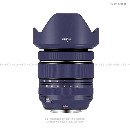 Dán Skin Ống Kính Fujifilm Đổi Màu Tím | K75565
