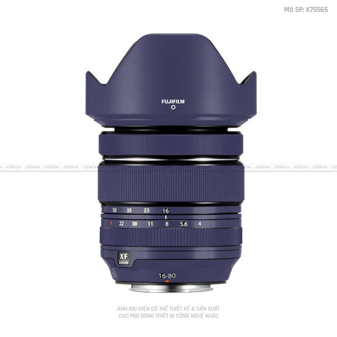 Dán Skin Ống Kính Fujifilm Đổi Màu Tím | K75565