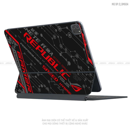 Dán Skin Magic Keyboard Hình Gaming Gear | D_GMG04