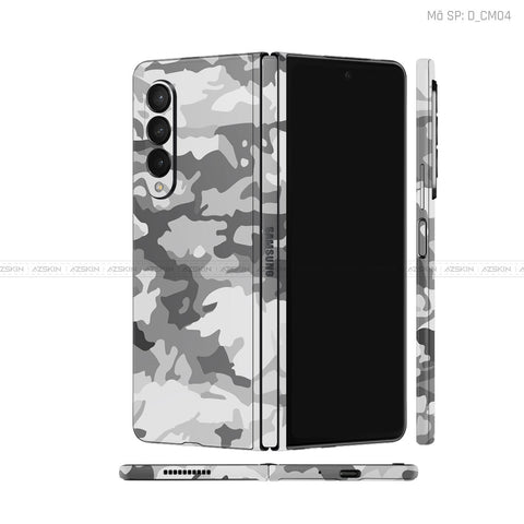 Dán Skin Galaxy Z Fold3 Hình Camo | D_CM04