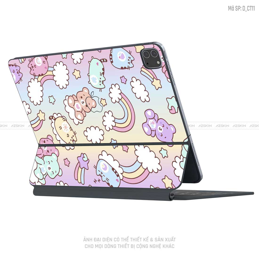 Dán Skin Magic Keyboard Hình Dễ Thương | D_CT11