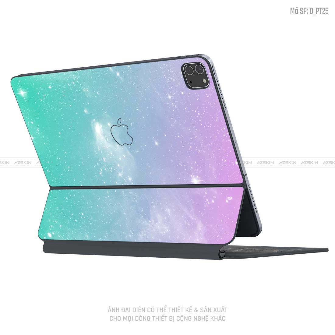 Dán Skin Magic Keyboard Hình Pastel | D_PT25