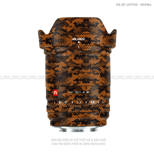 Dán Skin Ống Kính Viltrox Vân Nổi Mamba Cam | UVPT05
