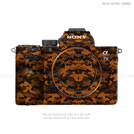 Dán Skin Máy Ảnh Sony Vân Mamba Cam | UVPT05
