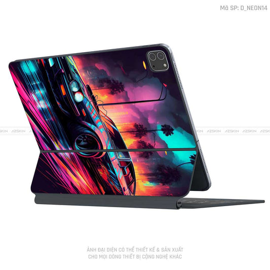 Dán Skin Magic Keyboard Hình Neon | D_NEON14