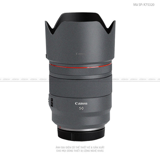 Dán Skin Ống Kính Canon Màu Xám | K75320