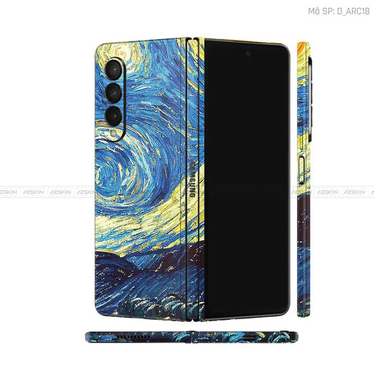 Dán Skin Galaxy Z Fold3 Hình Nghệ Thuật Arcrylic | D_ARC18