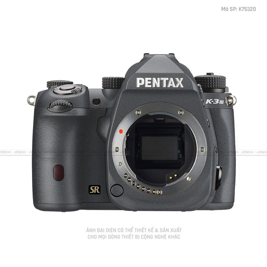 Dán Skin Máy Ảnh Pentax Đổi Màu Xám | K75320