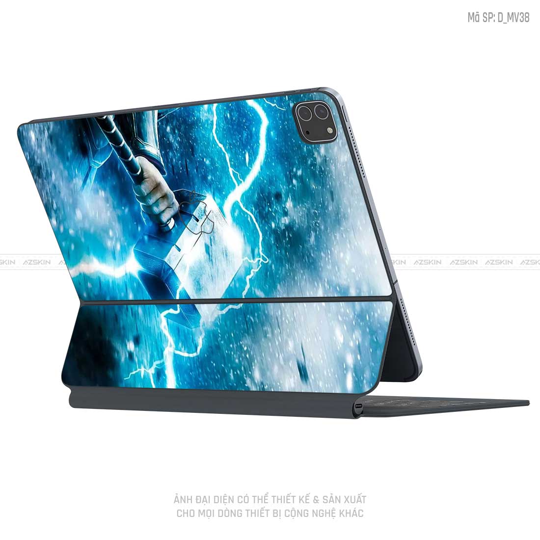 Dán Skin Magic Keyboard Hình Marvel | D_MV38