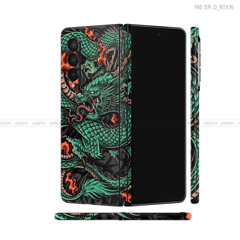 Dán Skin Galaxy Z Fold 6 Hình Tattoo | D_NTX16