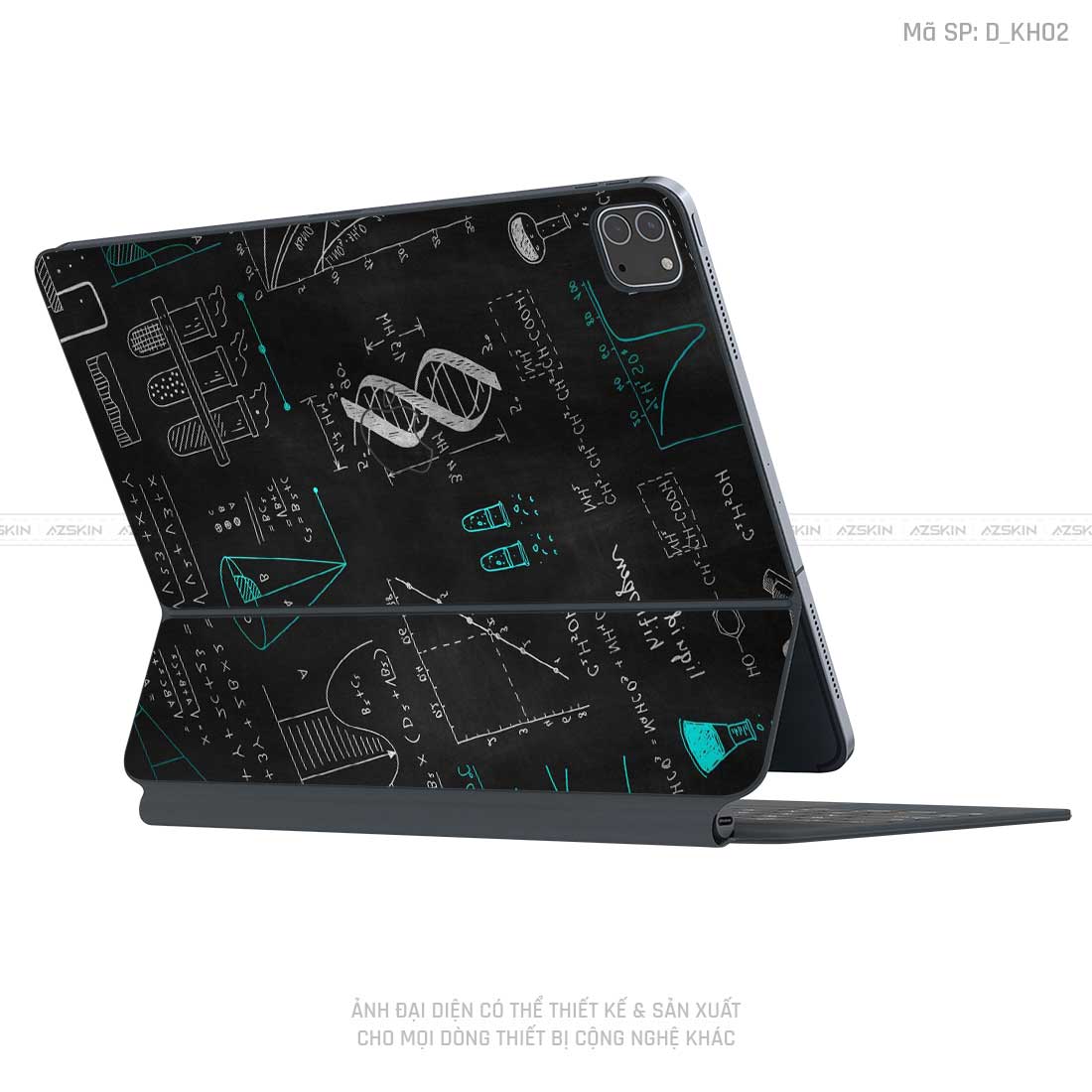 Dán Skin Magic Keyboard Hình Khoa Học | D_KH02