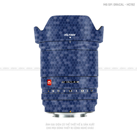 Dán Skin Ống Kính Viltrox Vân Tổ Ong Xanh | HC192