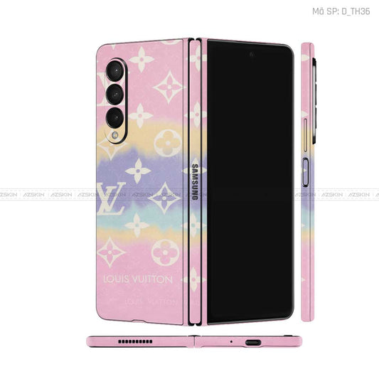 Dán Skin Galaxy Z Fold3 Hình Louis Vuitton | D_TH36