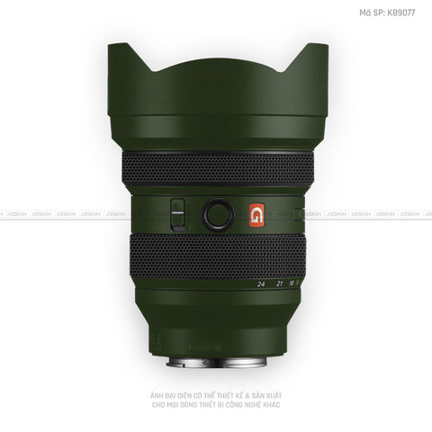 Skin Ống Kính Máy Ảnh Sony Màu Xanh Rêu | Xanh Rêu