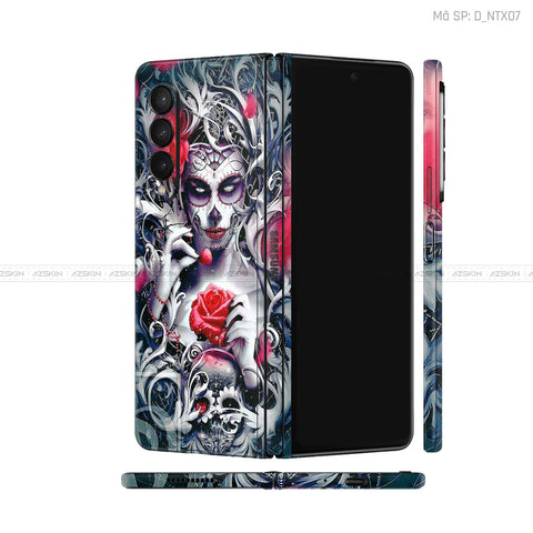 Dán Skin Galaxy Z Fold 6 Hình Tattoo | D_NTX07