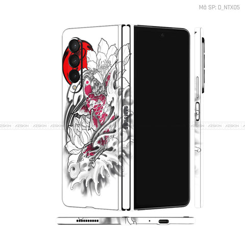 Dán Skin Galaxy Z Fold 6 Hình Tattoo | D_NTX05