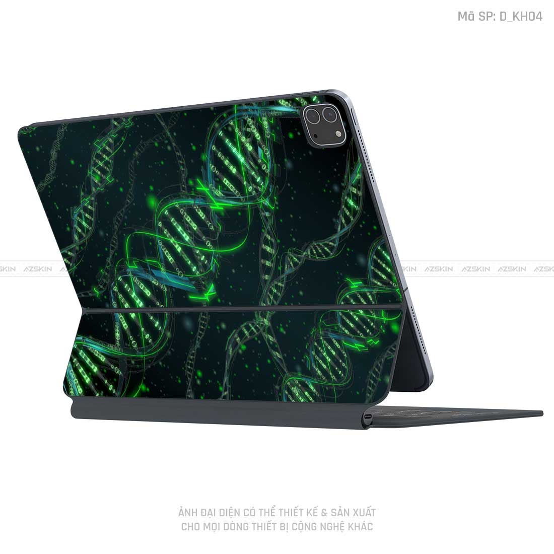 Dán Skin Magic Keyboard Hình Khoa Học | D_KH04
