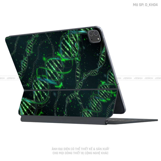 Dán Skin Magic Keyboard Hình Khoa Học | D_KH04