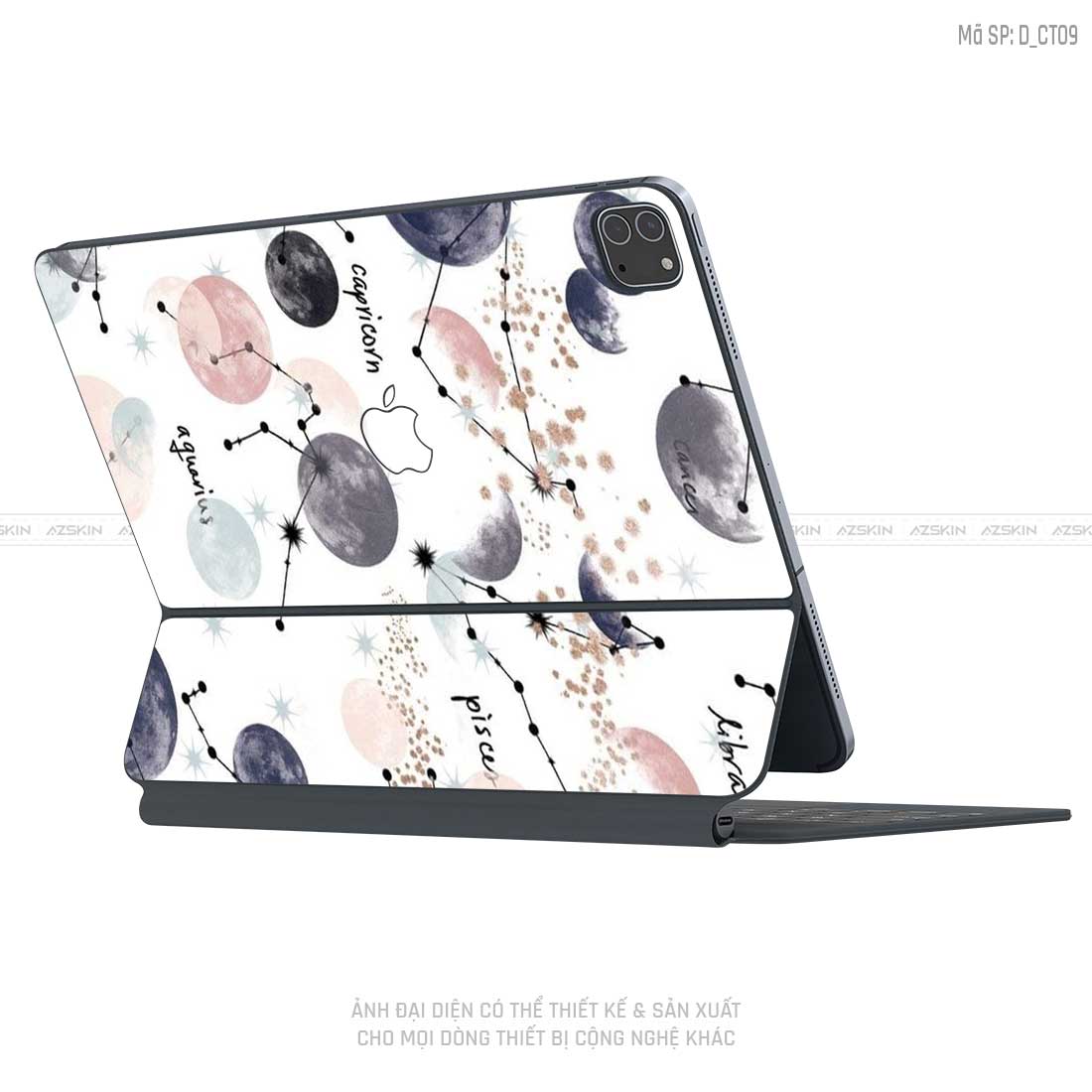 Dán Skin Magic Keyboard Hình Dễ Thương | D_CT09