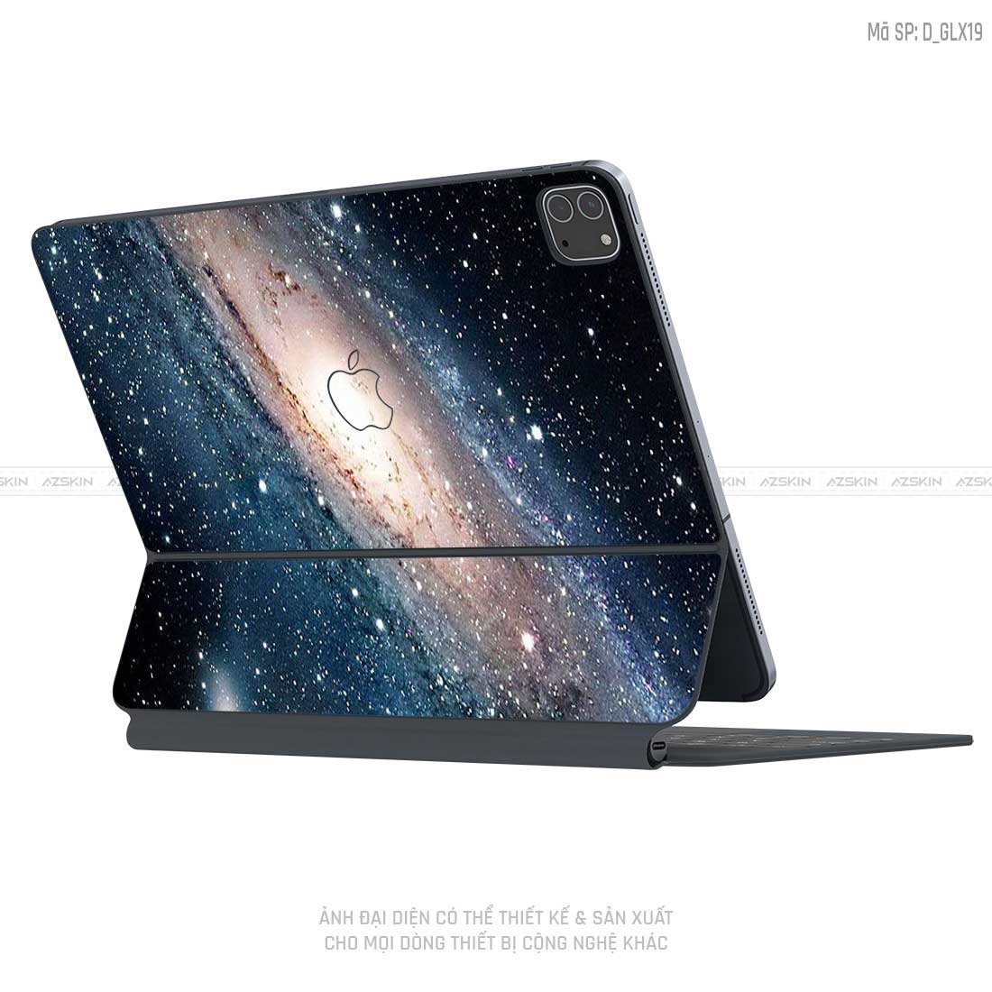 Dán Skin Magic Keyboard Hình Galaxy - Space | D_GLX19