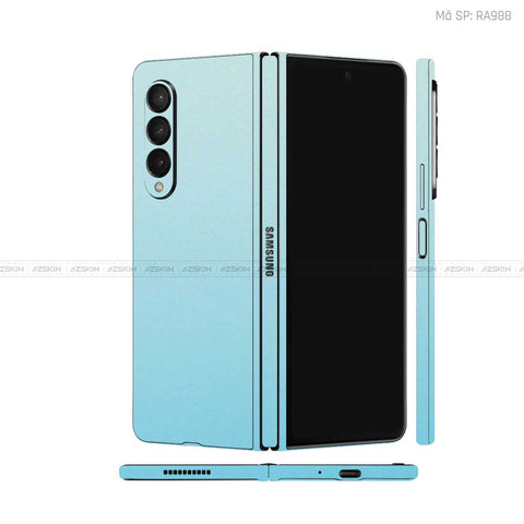 Dán Skin 3M/Oracal Galaxy Z Fold3 Chuyển Màu Xanh Dương | RA988