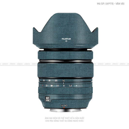 Dán Skin Ống Kính Fujifilm Vân Vải | UVPT15