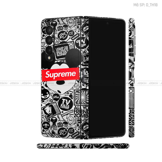 Dán Skin Galaxy Z Fold 7 Hình Thương Hiệu | D_TH18