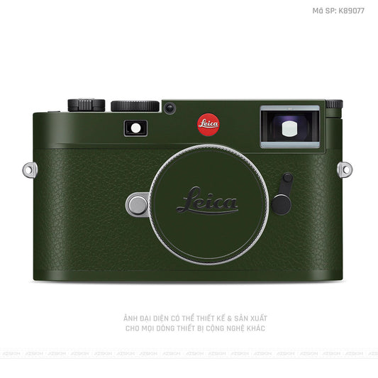 Dán Skin Máy Ảnh Leica Màu Xanh Rêu | K89077