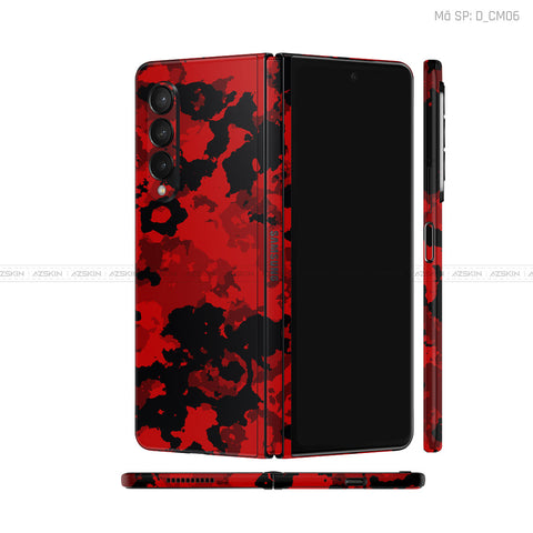 Dán Skin Galaxy Z Fold3 Hình Camo | D_CM06