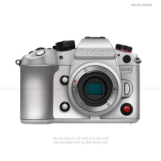 Dán Skin Máy Ảnh Lumix Màu K75540 - TRẮNG