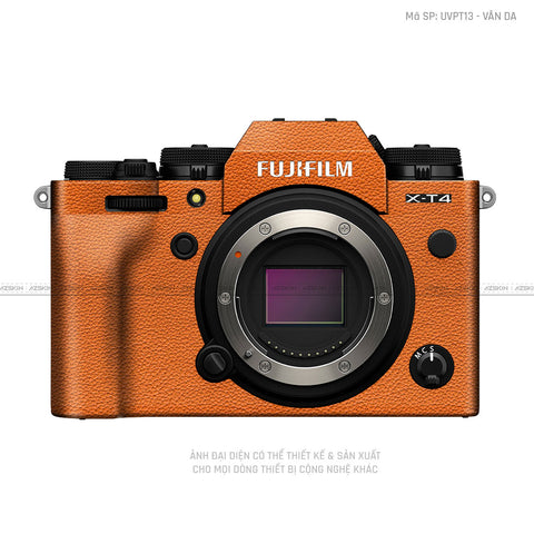 Dán Skin Máy Ảnh Fujifilm Vân Da Cam | UVPT13