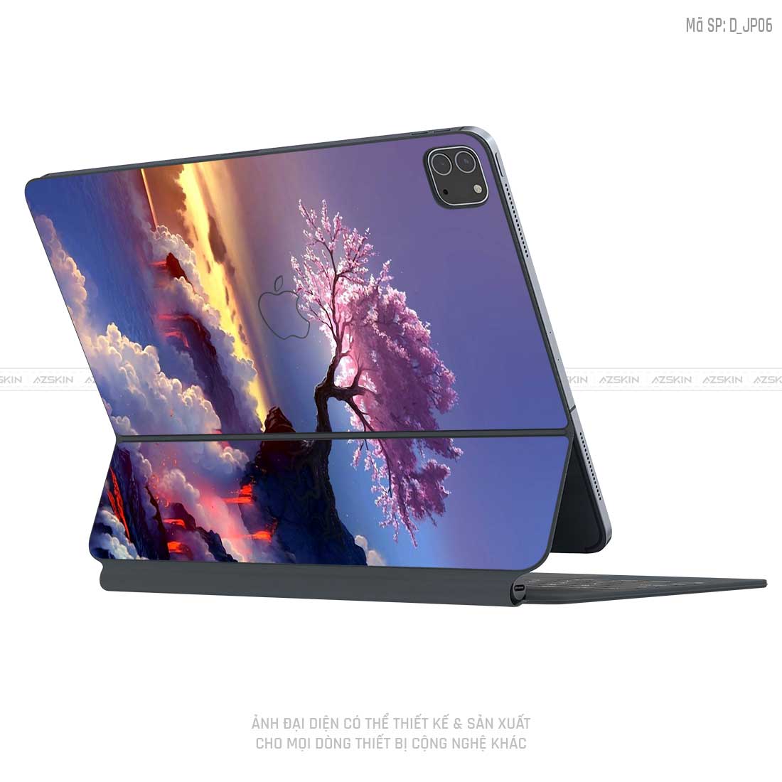 Dán Skin Magic Keyboard Hình Japan | D_JP06