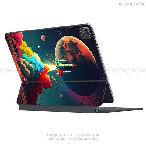 Dán Skin Magic Keyboard Hình Neon | D_NEON12