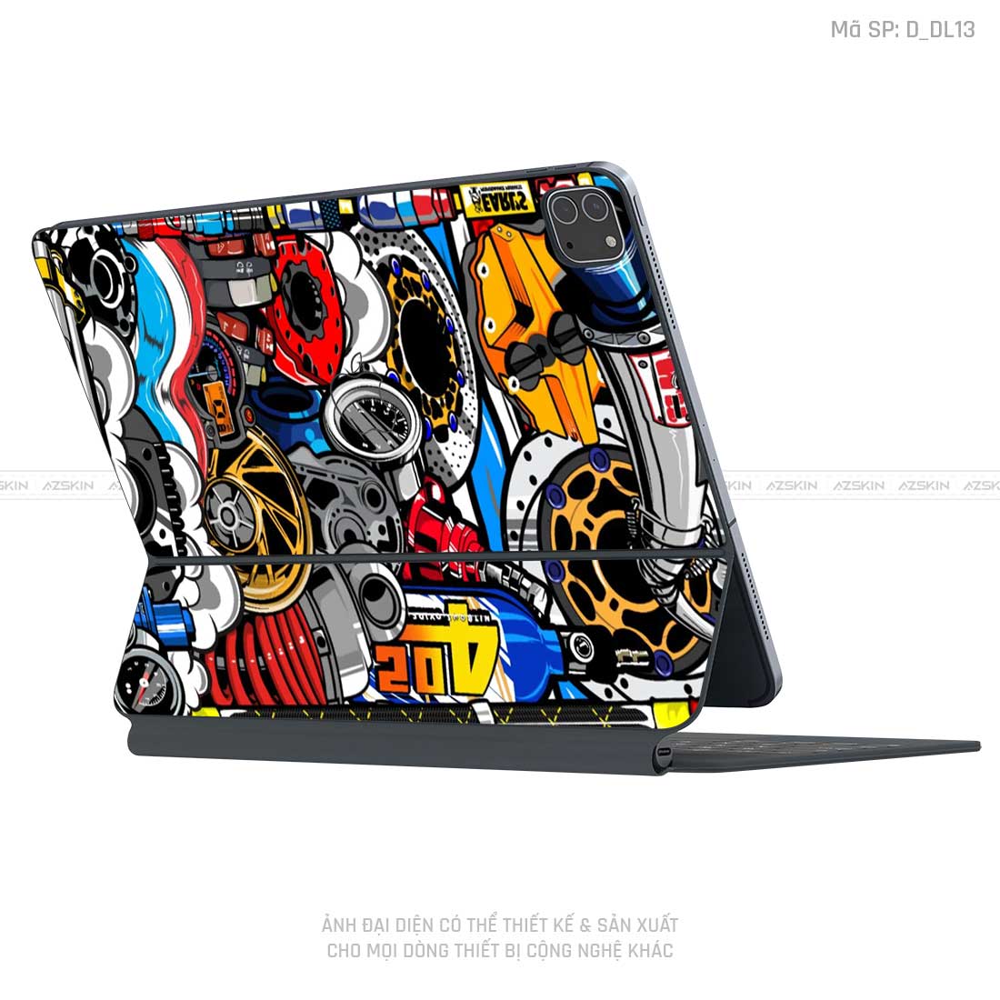 Dán Skin Magic Keyboard Hình Độc Lạ | D_DL13